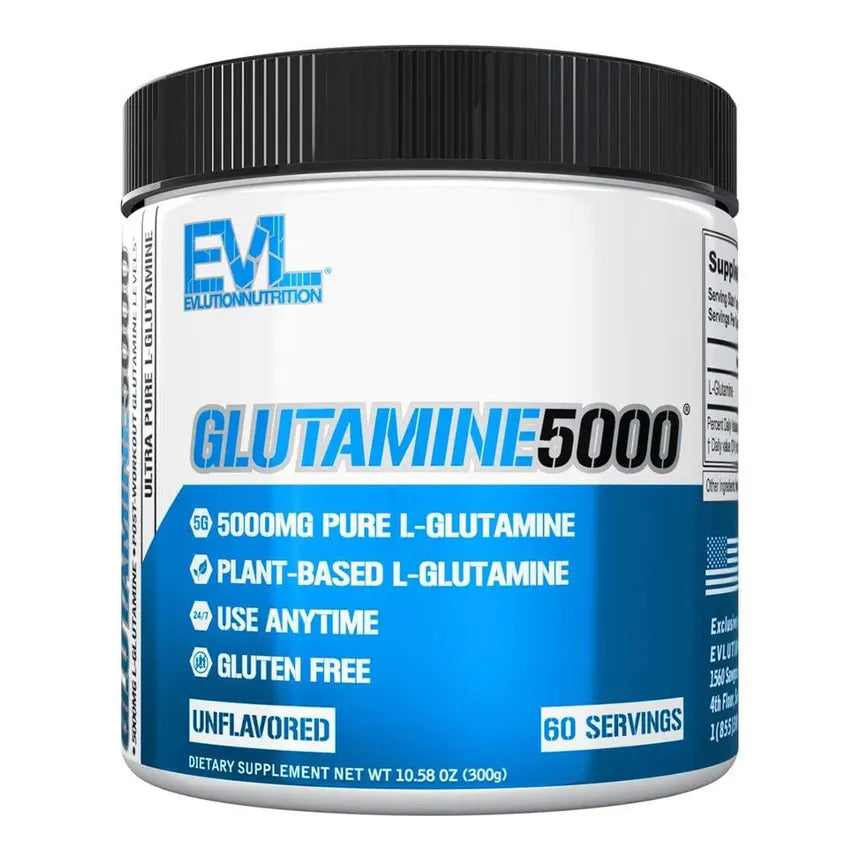 EVL Glutamine 5000 60 Servings