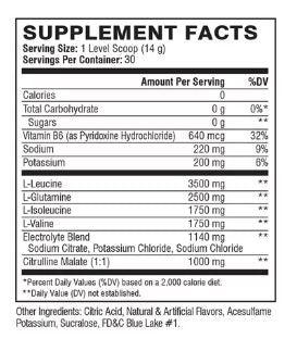 Xtend BCAA 30 Servings 0 Sugar