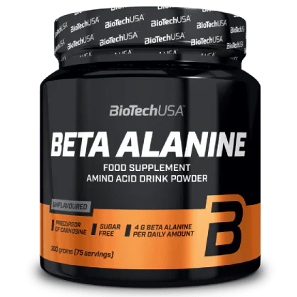BioTech USA Beta Alanine Powder – 300 g | Endurance, Performance & Muscle Support