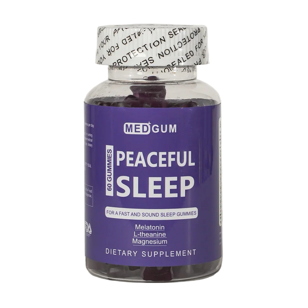 MEDGUM Peaceful Sleep Gummies – 60 Gums