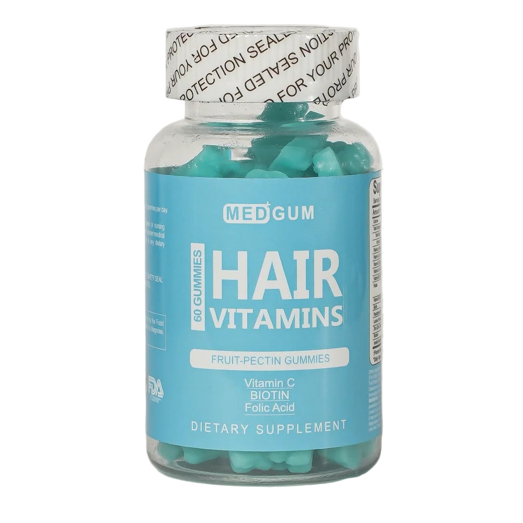 MEDGUM Hair Vitamins Gummies – 60 Gums