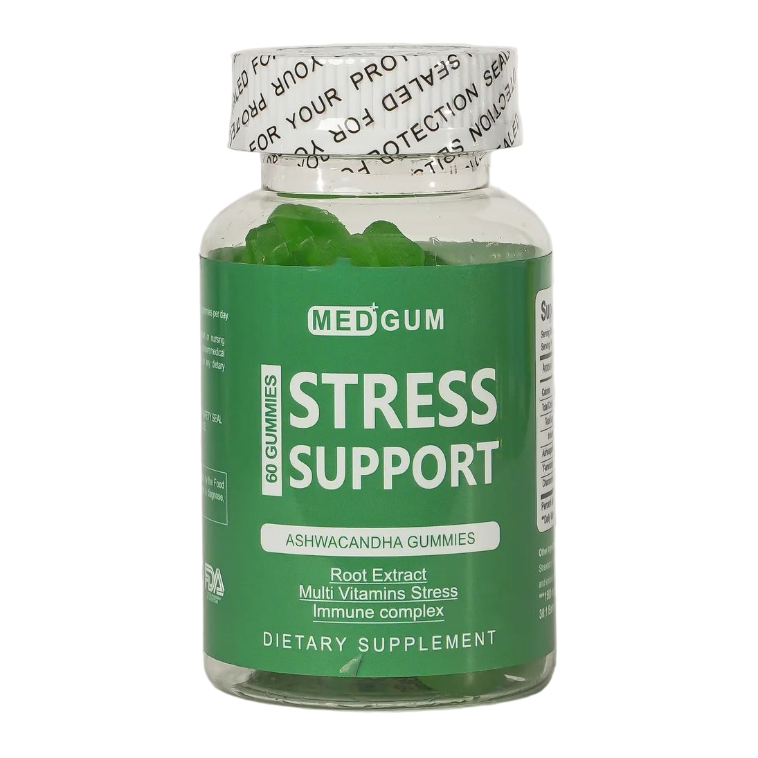 MEDGUM Stress Support Gummies – 60 Gums
