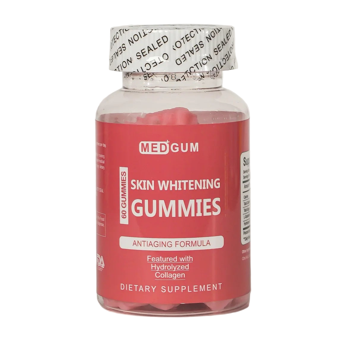 MEDGUM Skin Whitening Gummies – 60 Gums