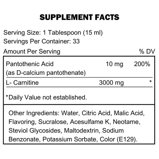 Kevin Levrone Anabolic L-Carnitine 33 servings
