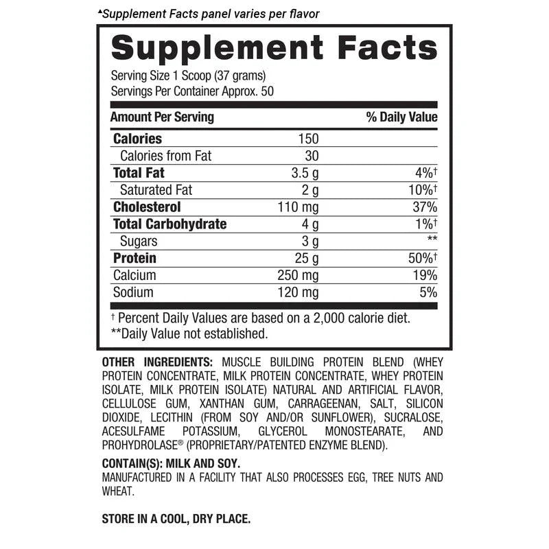 Bpi Sports Whey HD 4lbs 50 servings