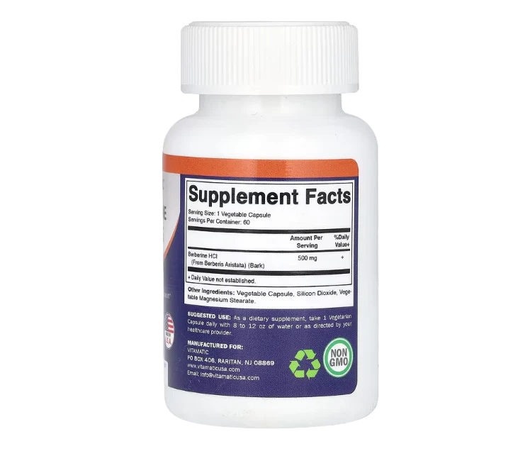 Vitamatic Berberine 60 Caps