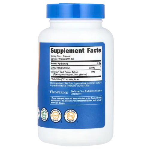 Nutricost, DIM , 300 mg, 120 Capsules