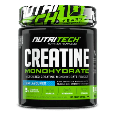 Nutritech creatine 500g 100 servings