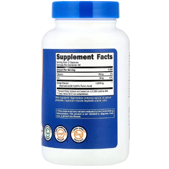 Nutricost Shilajit 120 Capsules